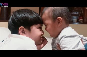 9 Potret Kedekatan Rafathar dan Kiano, 'Malu-malu Mau' Bak Saudara Kandung