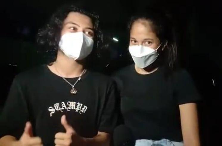 Bastian Steel dan Sitha Marino. (MataMata.com/Evi Ariska)