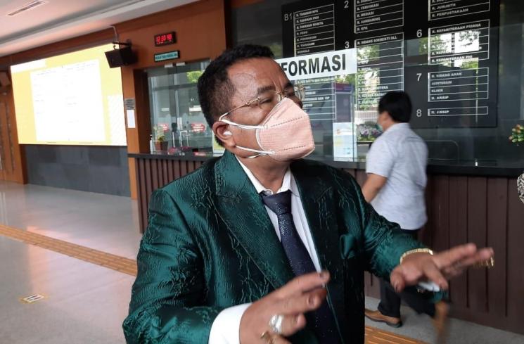 Hotman Paris. (Matamata.com/Muhammad Anzar Anas)