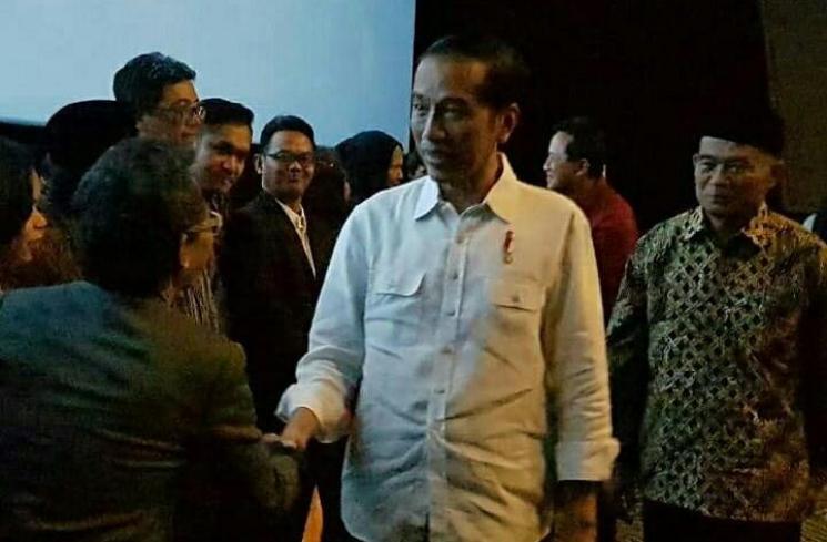 Gunawan Maryanto bertemu Presiden Jokowi. (Instagram/gunawanmaryanto)