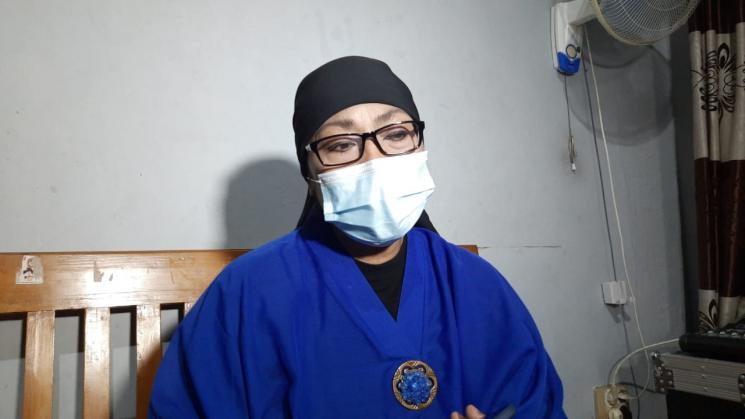 Sahabat Dorce Gamalama, Hetty Sunjaya. (MataMata.com/Muhammad Anzar Anas)