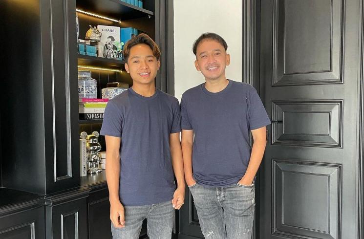 Betrand Peto dan Ruben Onsu (Instagram/@ruben_onsu)