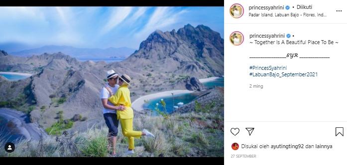 Syahrini dan Reino Barack (instagram.com)