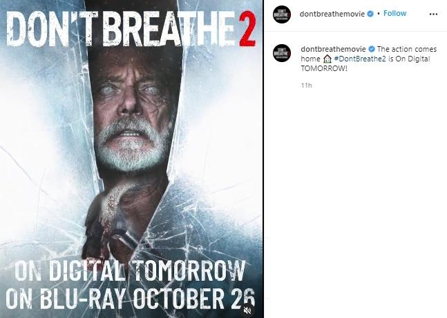 Sinopsis Don’t Breathe 2 (Instagram/@dontbreathemovie)