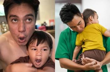 10 Gaya Baim Wong Momong Anak, Seru tapi Iseng Banget