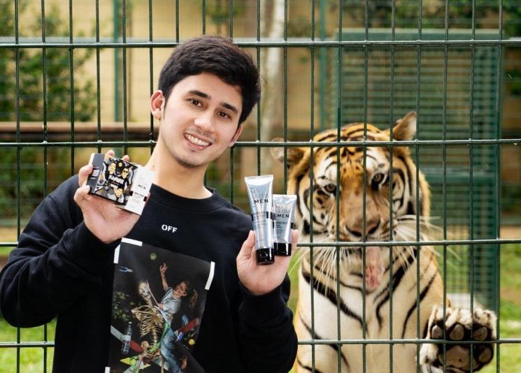 Potret Alshad Ahmad dan Harimau (Instagram/alshadahmad)