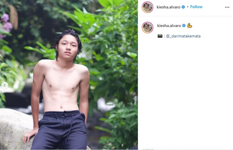 Potret Terbaru Kiesha Alvaro. (Instagram/kiesha.alvaro)