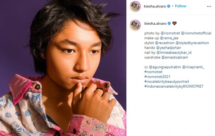 Potret Terbaru Kiesha Alvaro. (Instagram/kiesha.alvaro)