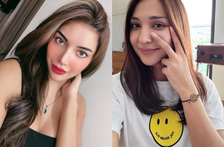Adu Gaya Millen Cyrus dan Dena Rachman (Instagram/millencyrus/denarachman)