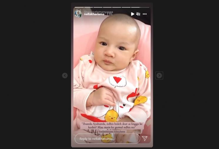 Anak Nella Kharisma dan Dory Harsa, Gendhis Geona Madaharsa jago nyanyi. (Instagram/nellakharisma)