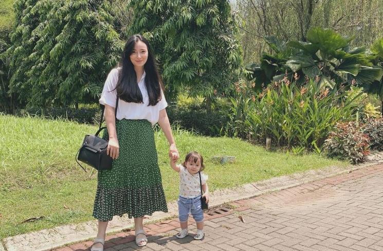 Asmirandah dan Baby Chloe (Instagram/@asmirandah89)