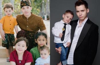 Cerai dari Celine Evangelista! 8 Momen Stefan William Momong Anak, Hot Daddy 4 Anak
