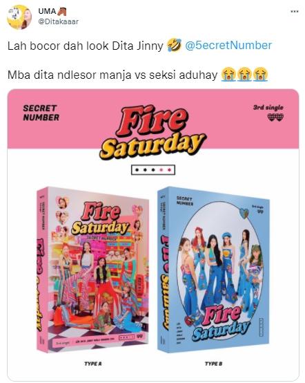 Cover album baru Secret Number (Twitter.com)