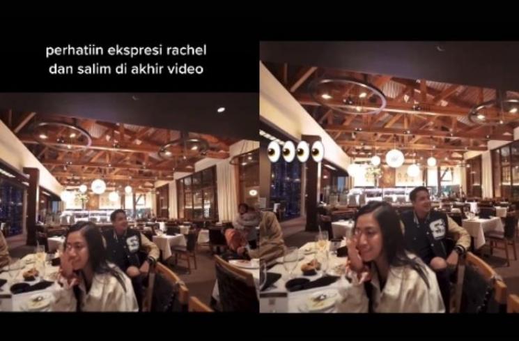 Rachel Vennya digoda. (TikTok/@caviarhold)