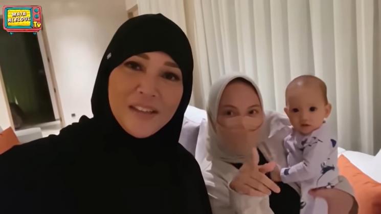 Maia Estianty punya cucu. (YouTube/MAIA ALELDUL TV)