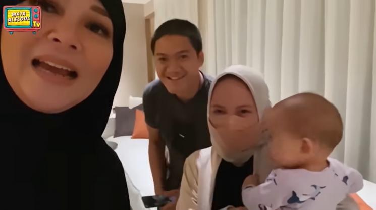 Maia Estianty punya cucu. (YouTube/MAIA ALELDUL TV)