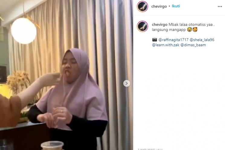 Nagita Slavina dan Lala (Instagram/@chevirgo)