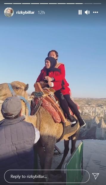 Momen Babymoon Lesti Kejora di Turki (Instagram/rizkybillar)