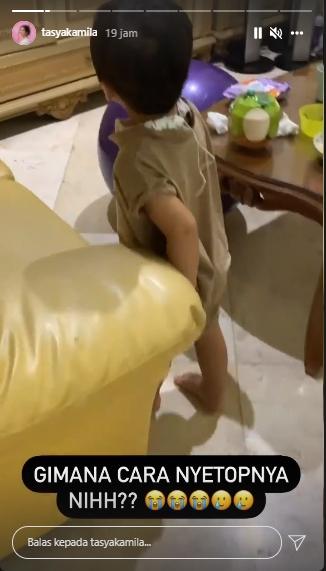 Kebiasaan anak Tasya Kamila (instagram.com)