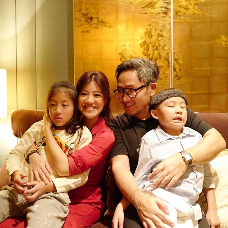 Artis Membesarkan Anak Berkebutuhan Khusus (Instagram/agatha_suci)