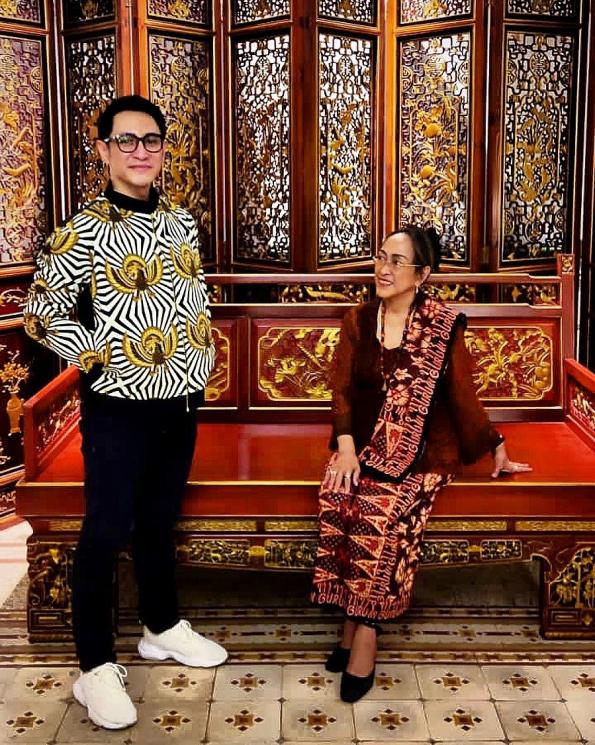 Paundrakarna dan Sukmawati Sukarnoputri. (Instagram/@gphpaundrakarna1)