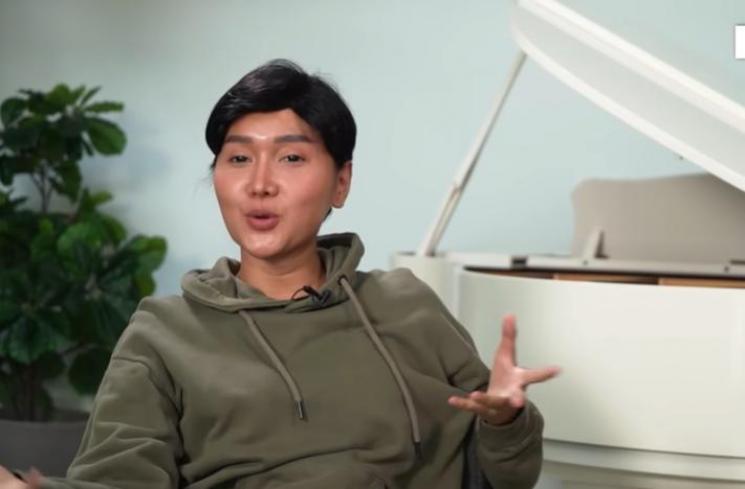 Potret Macho Lucinta Luna Jadi Muhammad Fattah (YouTube/BW.)