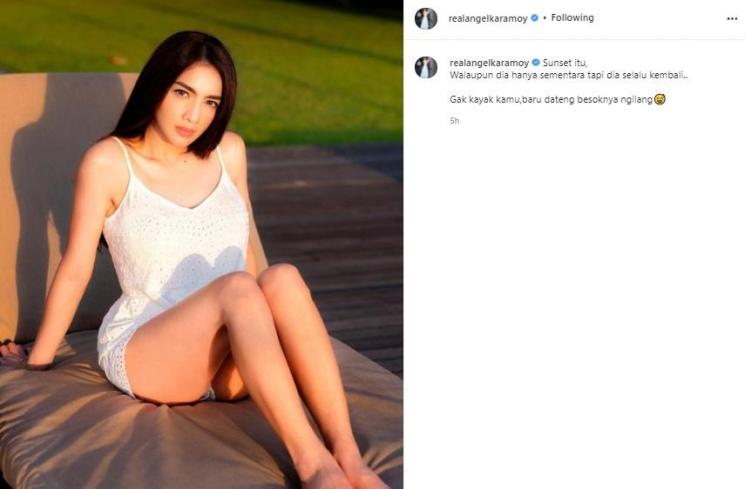 Angel Karamoy. (Instagram/@realangelkaramoy)