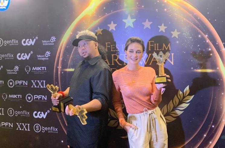 Luna Maya. (MataMata.com/Yuliani)
