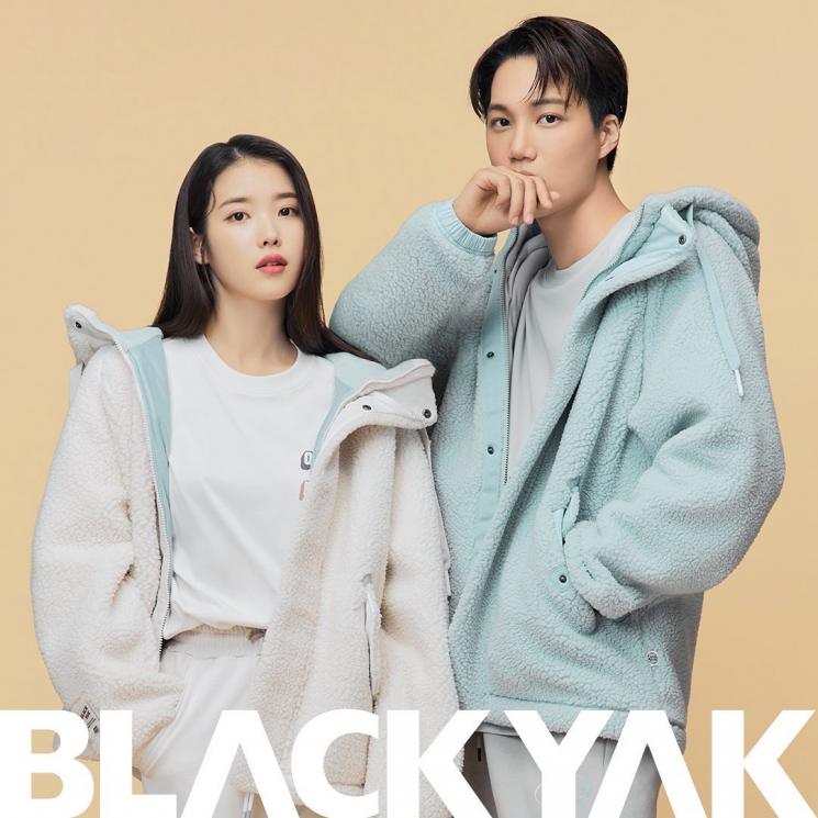 Potret IU dan Kai EXO (instagram/blackyak.official)