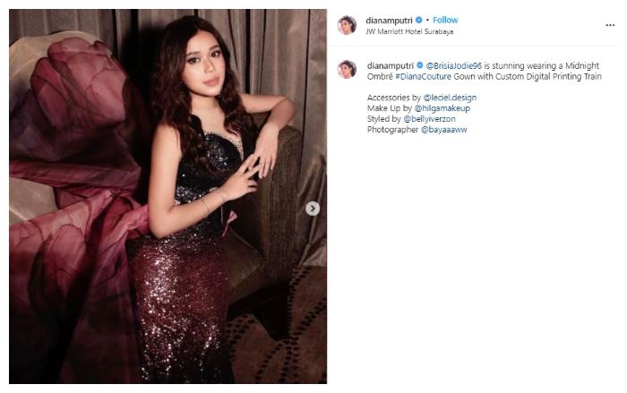 Brisia Jodie. (Instagram/@dianamputri)