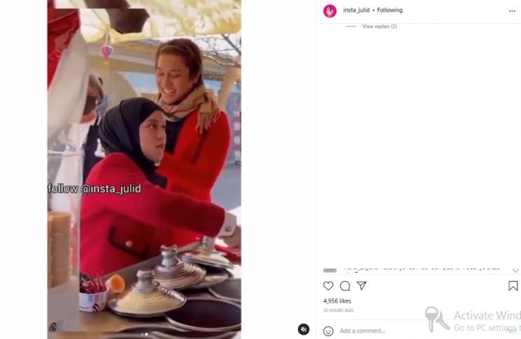 Lesti Kejora dan Rizky Billar (Instagram.com)
