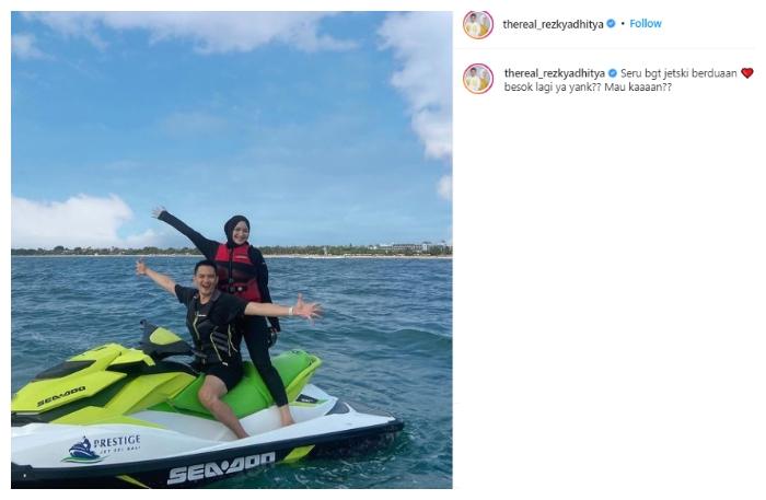 Momen keluarga Citra Kirana ke Bali. (Instagram/@citraciki)