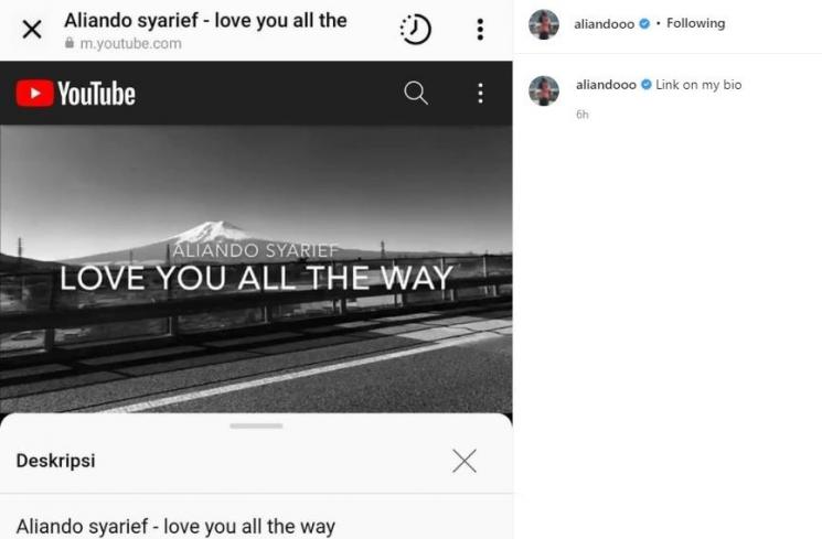 Aliando Syarief. (Instagram/@aliandooo)
