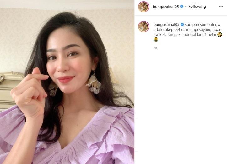 Bunga Zainal. (Instagram/@bungazainal05)