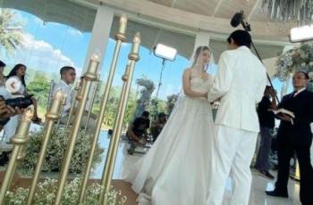 10 Potret 'Pernikahan' Natasha Wilona dan Teuku Rassya yang Jadi Sorotan