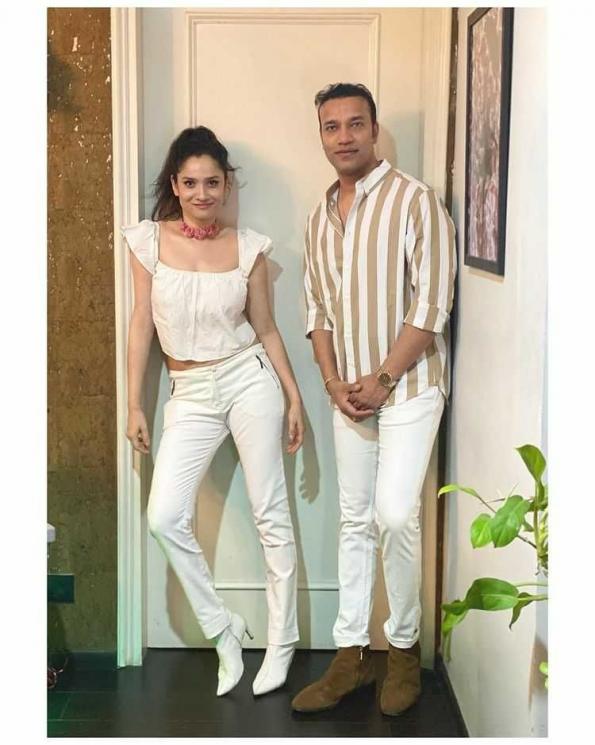 Ankita Lokhande dan Vicky Jain.(Instagram/lokhandeankita)