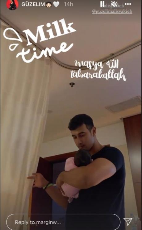 Potret Guzel Anak Ali Syakieb (Instagram/marginw) 