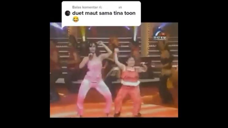 Inul Daratista dan Tina Toon. (Instagram/inul.d)