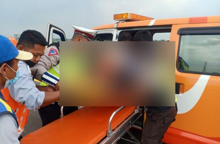 Kondisi Jalanan Tempat Vanessa Angel Kecelakaan. (Ditlantas Polda Jawa Timur)