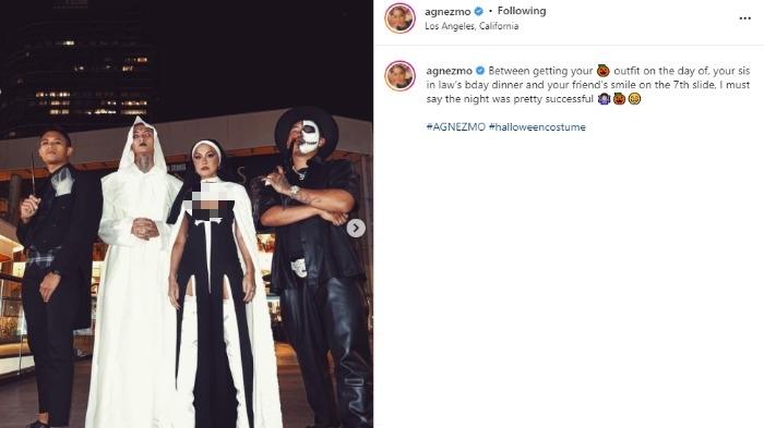 Agnez Mo jadi biarawati. (Instagram/@agnezmo)