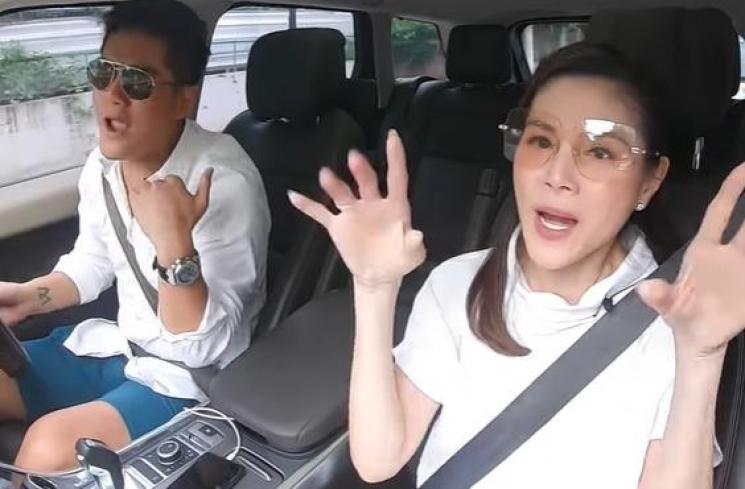 Boy William dan calon mertuanya, Margaret Vivi. (Youtube/BoyWilliam)