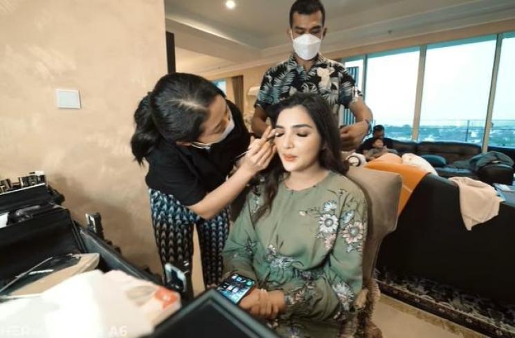 Ashanty ulang tahun. (Youtube/TheHermansyah)