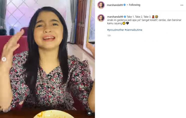 Sienna Putri Marshanda. (Instagram/@marshanda99)