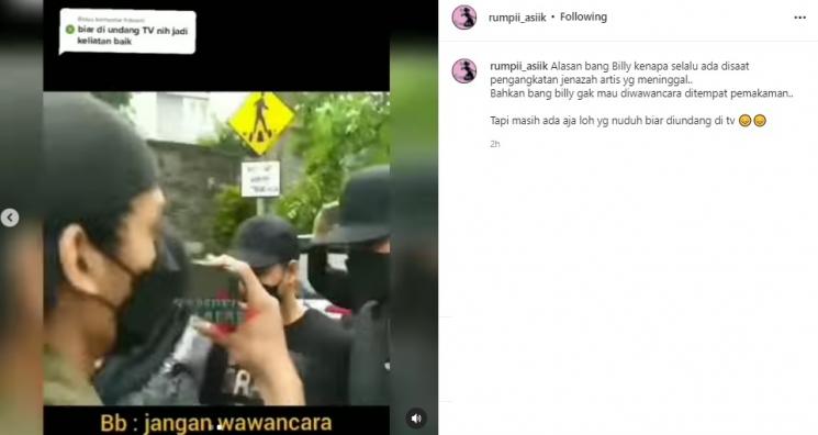 Billy Syahputra. (Instagram)