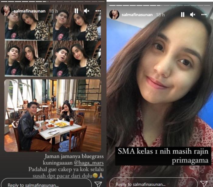 Salmafina Sunan. (Instagram/@salmafinasunan)
