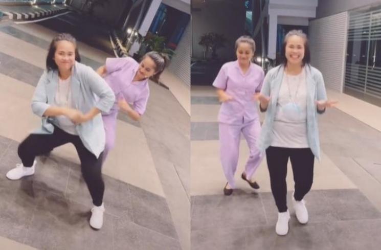 Chika Waode dan Iin Waode. (TikTok/@cqawaode)