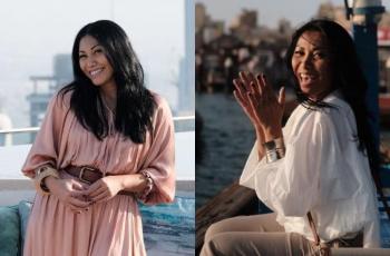 7 Potret Anggun C Sasmi di Dubai, Liburan Seru Sambil Belajar Kultur!