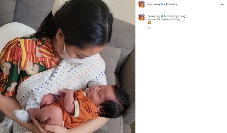 Postingan Baim Wong. (Instagram/@baimwong)