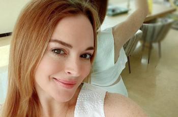 Nyaris Tak Dikenali, Begini Potret Lindsay Lohan di Film Terbaru