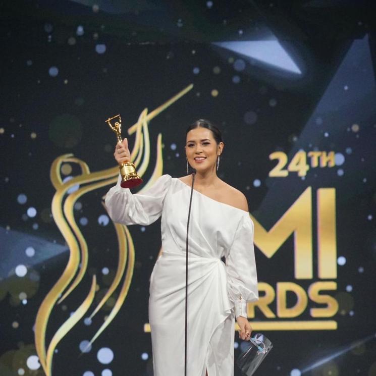 Adu Gaya Artis di AMI Awards (Instagram/@officalrcti)